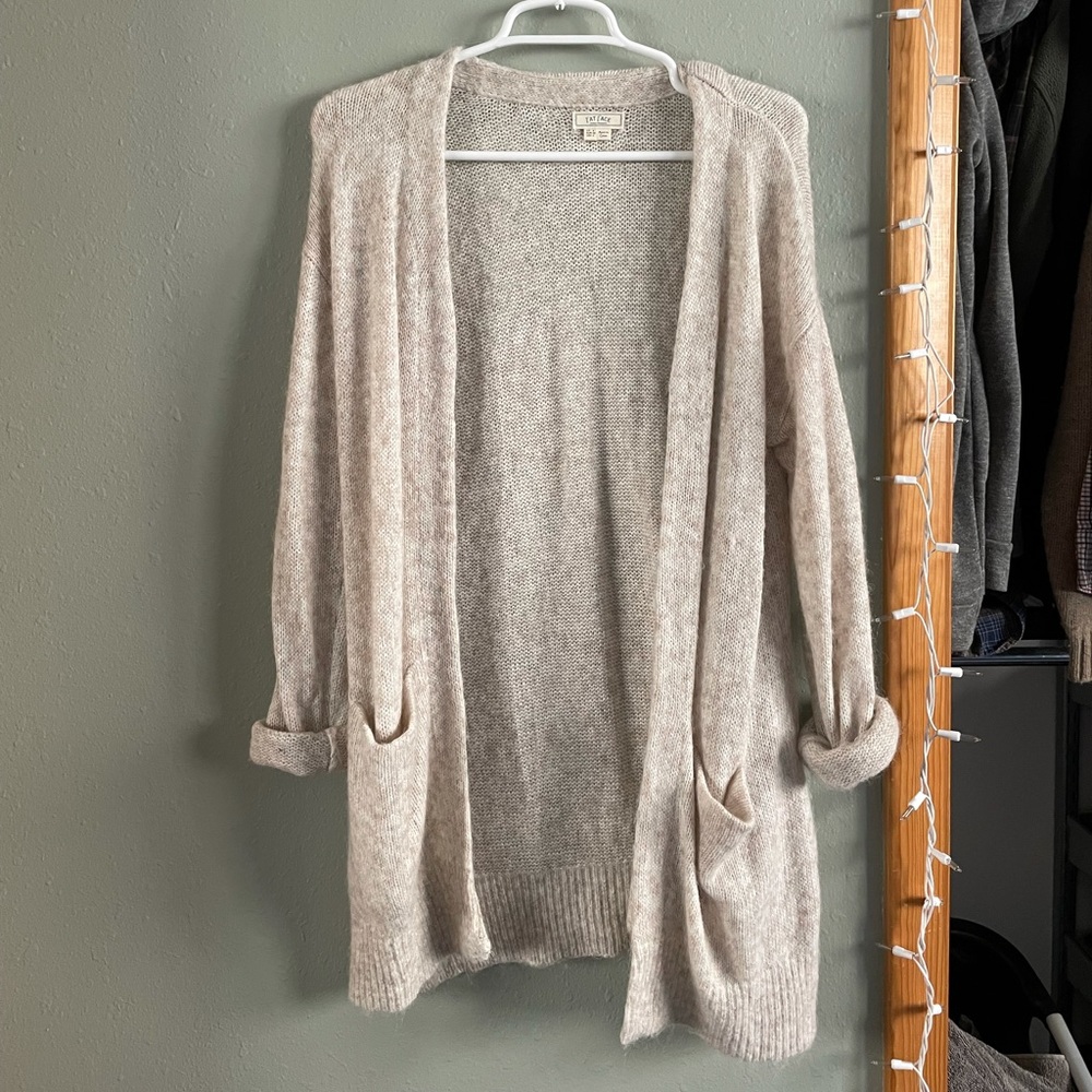 Wool cardigan